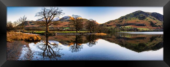Buttermere Panoramic Framed Print by Tim Hill