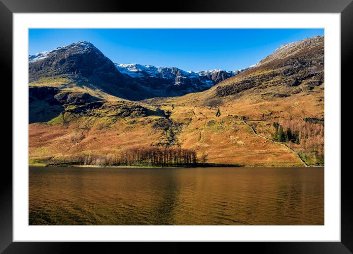 Buttermere Lake District Framed Mounted Print by Tim Hill