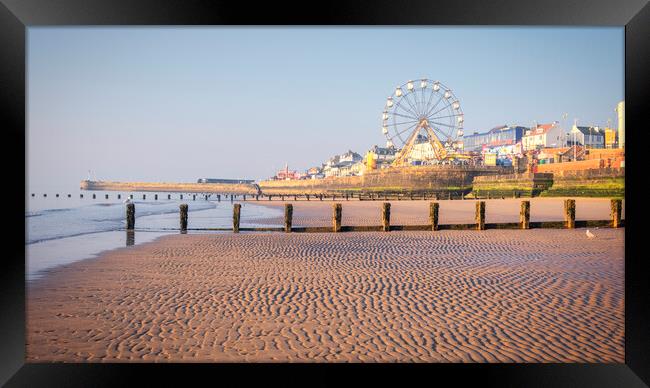 Bridlington Beach East Yorkshire Framed Print by Tim Hill