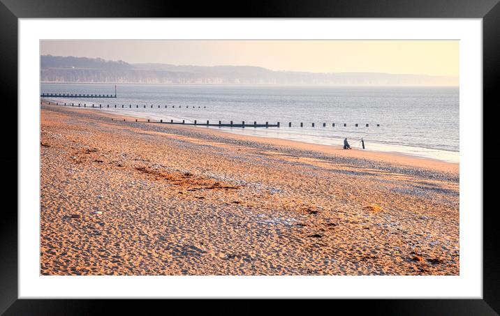 Bridlington North Beach Fisherman Framed Mounted Print by Tim Hill