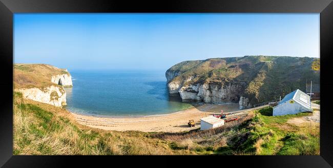 North Landing Flamborough Framed Print by Tim Hill