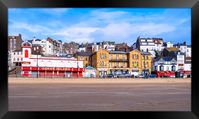 Scarborough Seafront Framed Print by Tim Hill