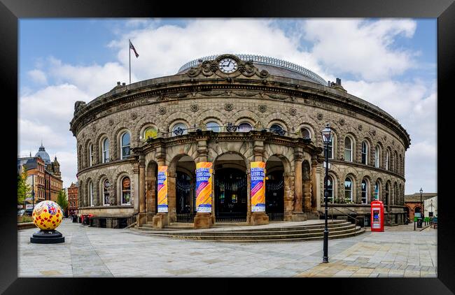 Iconic Corn Exchange of Leeds Framed Print by Tim Hill