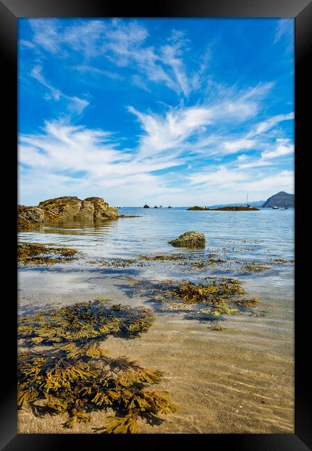 The Enchanting Beauty of Porthdinllaen Bay Framed Print by Tim Hill