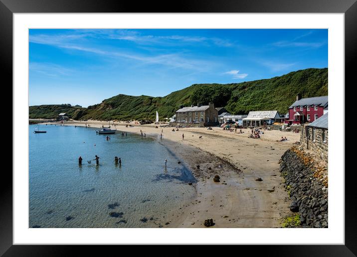A Coastal Paradise Framed Mounted Print by Tim Hill