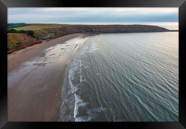 Filey from above: Yorkshire Coast Framed Print by Tim Hill