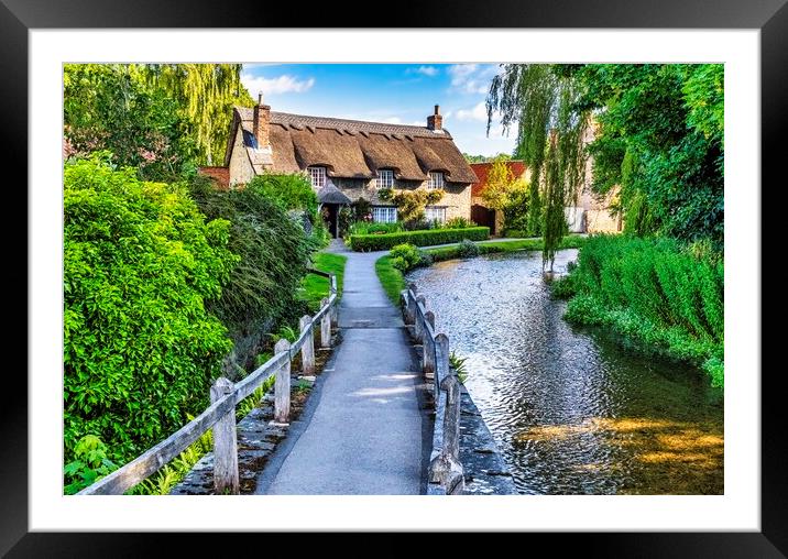 Idyllic Thornton Le Dale Cottage Framed Mounted Print by Tim Hill