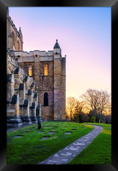 The Breathtaking Beauty of Ripon Cathedral Framed Print by Tim Hill