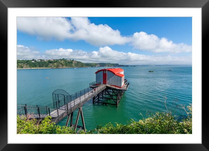 Historic Lifeboat Station Transformed Framed Mounted Print by Tim Hill