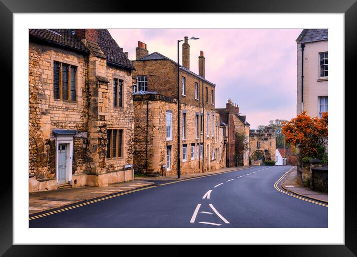 Pottergate, City of Lincoln Framed Mounted Print by Tim Hill