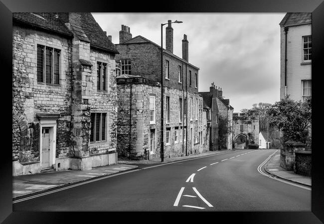 Pottergate, City of Lincoln Framed Print by Tim Hill