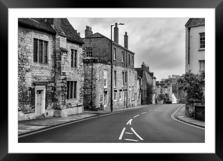 Pottergate, City of Lincoln Framed Mounted Print by Tim Hill