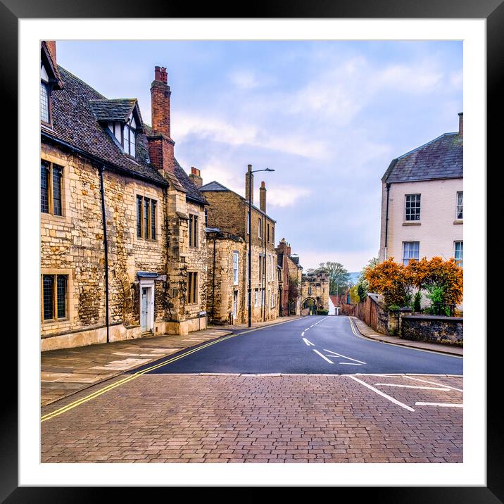 Pottergate, City of Lincoln Framed Mounted Print by Tim Hill