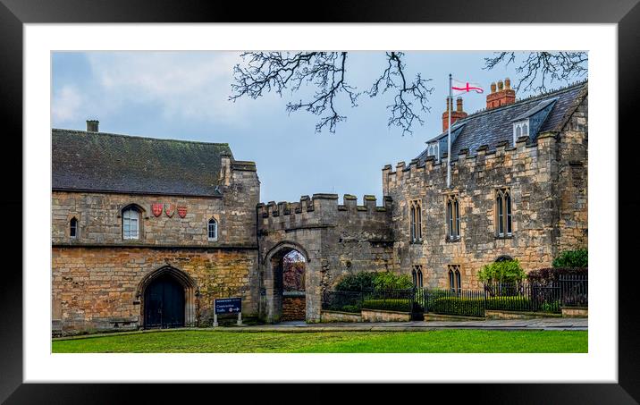 Lincoln Cathedral Buildings, Lincolnshire Framed Mounted Print by Tim Hill