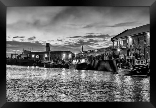 Timeless Beauty of Scarborough Harbour Framed Print by Tim Hill