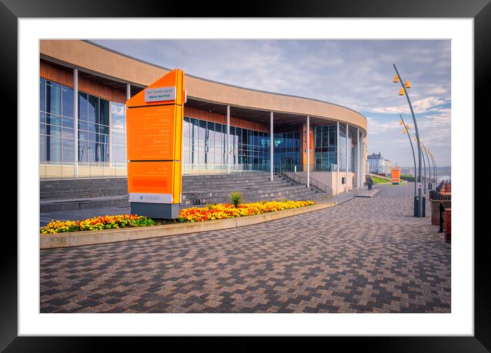 Bridlington Leisure Centre and Promenade Framed Mounted Print by Tim Hill