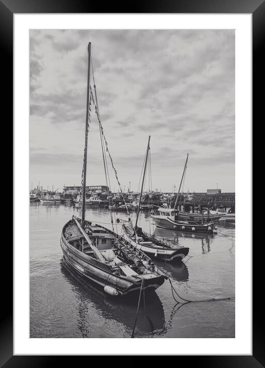 Three Brothers Bridlington Framed Mounted Print by Tim Hill