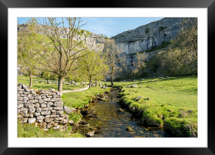 Malham Cove Photography: Yorkshire Dales Framed Mounted Print by Tim Hill
