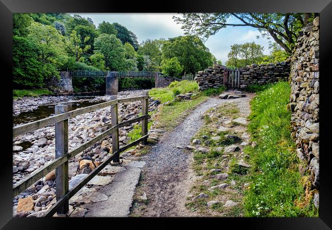 Muker to Keld Walk Swaledale Framed Print by Tim Hill