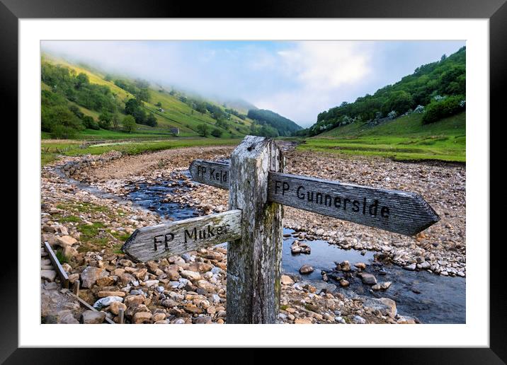 Muker, Gunnerside or Keld, the choice is Yours? Framed Mounted Print by Tim Hill
