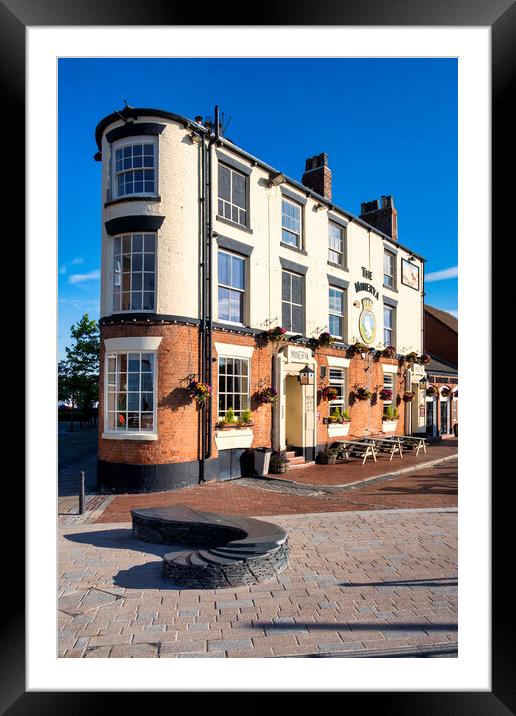 The Minerva Pub Hull Marina Framed Mounted Print by Tim Hill