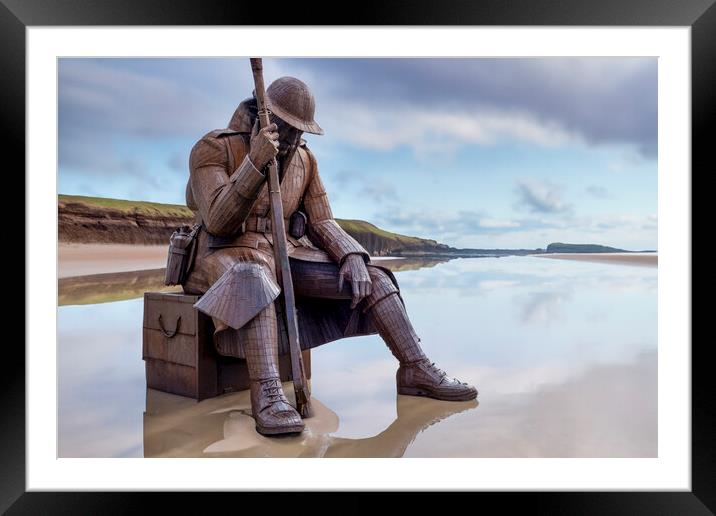 Tommy Seaham Framed Mounted Print by Tim Hill