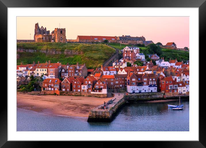 Wonderful Whitby Framed Mounted Print by Tim Hill