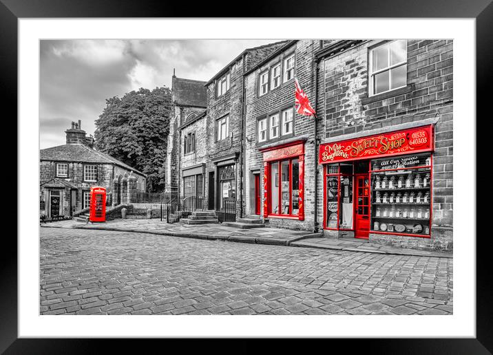 Haworth West Yorkshire Framed Mounted Print by Tim Hill