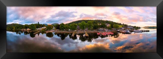 Lake District Panoramic, Lake Windermere Framed Print by Tim Hill