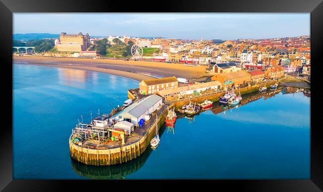 Scarborough Fish Quay Framed Print by Tim Hill