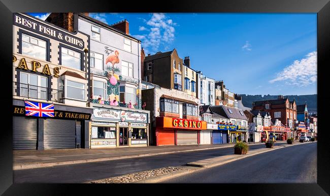 Scarborough Seafront Memories Framed Print by Tim Hill