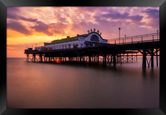 Cleethorpes Pier Lincolnshire Coast Framed Print by Tim Hill