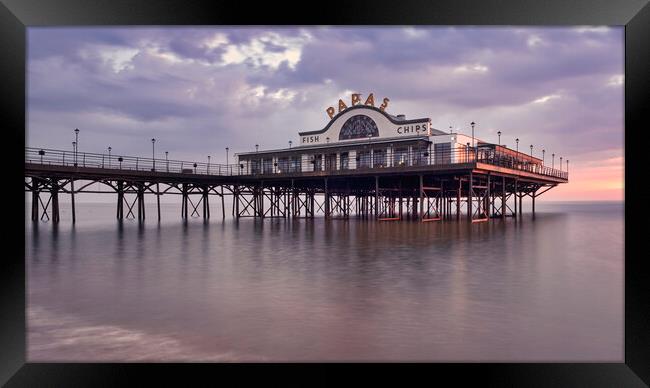 Cleethorpes Pier Lincolnshire Framed Print by Tim Hill