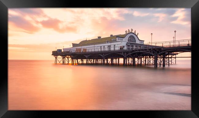 Cleethorpes Pier Sunrise Framed Print by Tim Hill