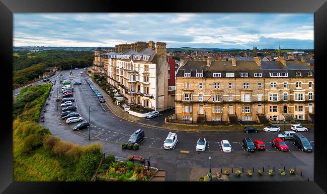 Victorian Guesthouses at Saltburn-by-the-Sea Framed Print by Tim Hill