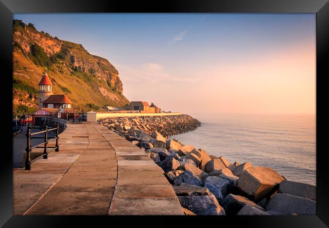 Scarborough Sunrise North Yorkshire Framed Print by Tim Hill