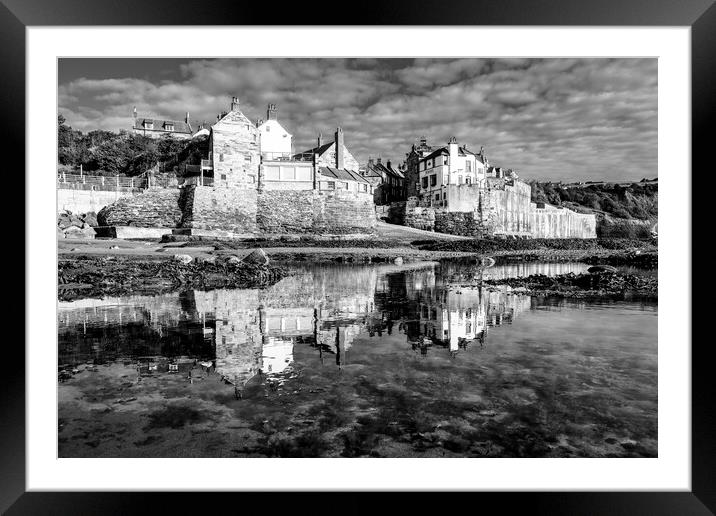 Robin Hood's Bay Reflections Framed Mounted Print by Tim Hill