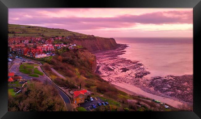 Robin hood's Bay Yorkshire Coast Framed Print by Tim Hill