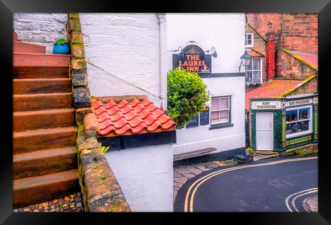  Robin Hood's Bay Yorkshire Framed Print by Tim Hill