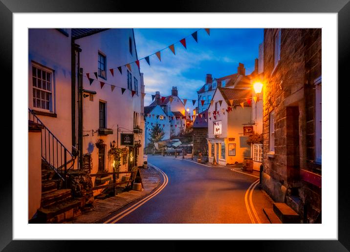 Hauntingly beautiful Robin Hood's Bay Framed Mounted Print by Tim Hill