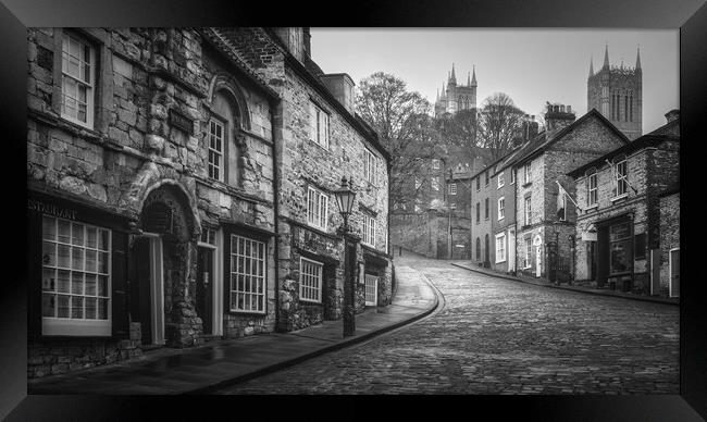 Steep Hill Lincoln Framed Print by Tim Hill