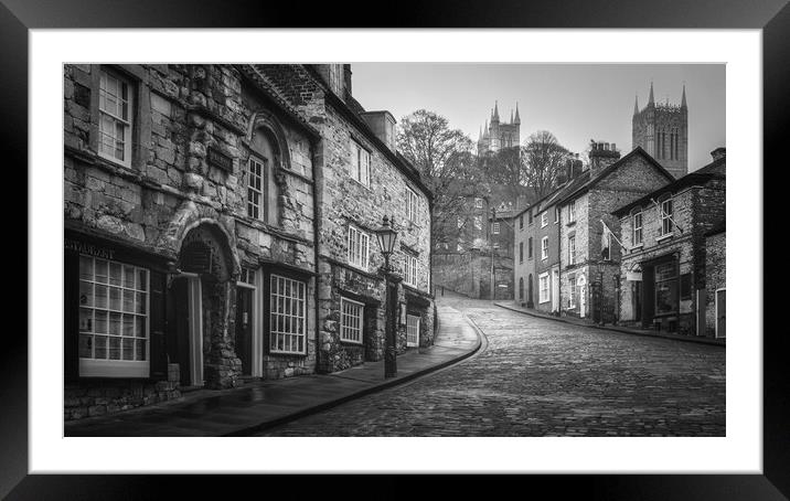 Steep Hill Lincoln Framed Mounted Print by Tim Hill