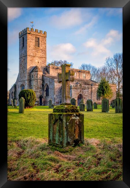 St Agatha's Church, Gilling West Framed Print by Tim Hill