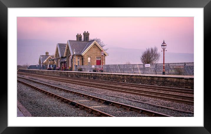 Ribblehead Station Framed Mounted Print by Tim Hill