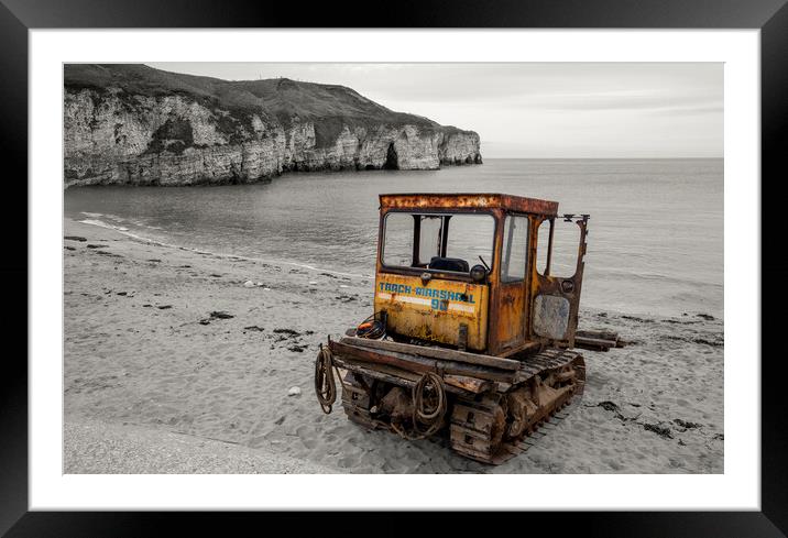 North Landing Flamborough Framed Mounted Print by Tim Hill