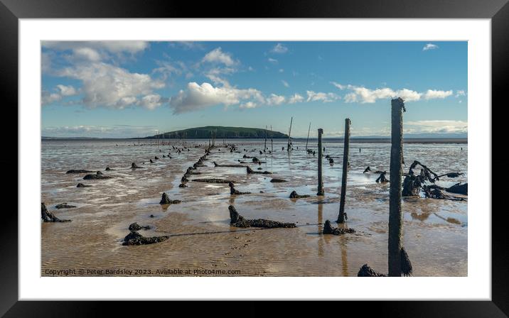 Heston Island Balcary Framed Mounted Print by Peter Bardsley