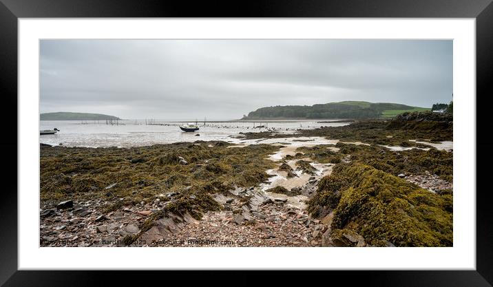  Balcary Bay Framed Mounted Print by Peter Bardsley