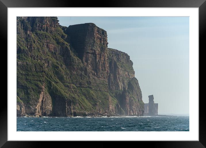 Old Man of Hoy Framed Mounted Print by Peter Bardsley