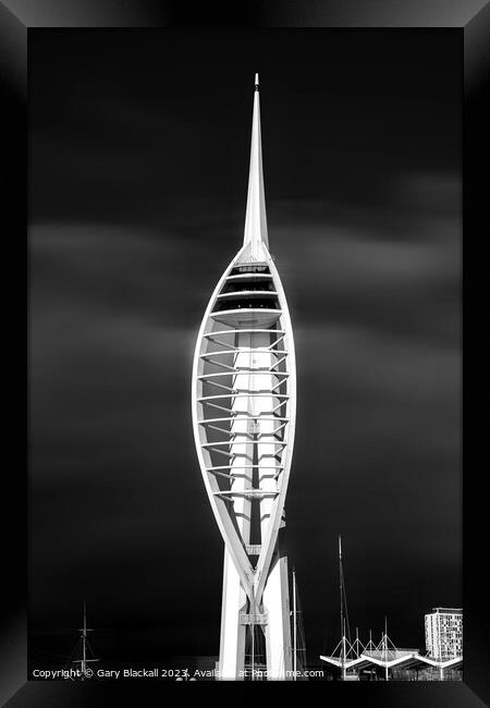 Spinnaker Tower Portsmouth Framed Print by Gary Blackall