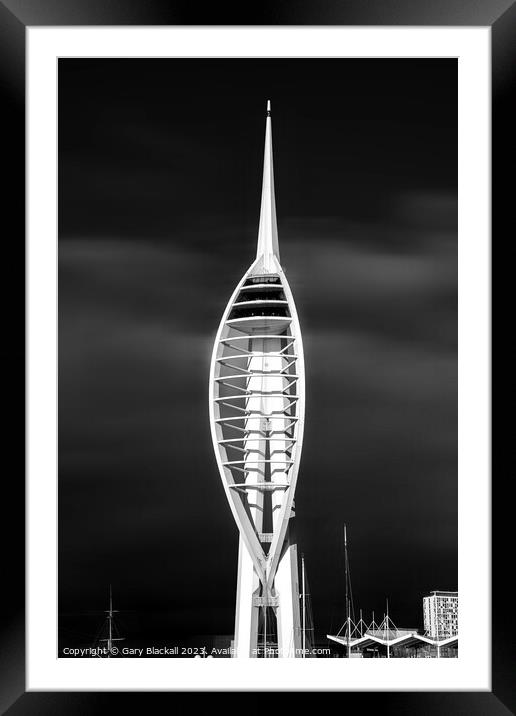 Spinnaker Tower Portsmouth Framed Mounted Print by Gary Blackall